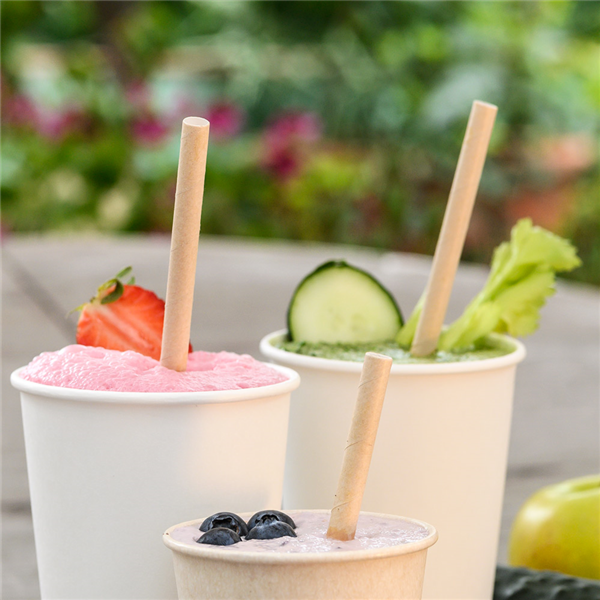 Garcia De Pou PAJITAS ENFUNDADAS 'PAPER' Ø0 80x20 CM NATURAL KRAFT (3000 UNID.)