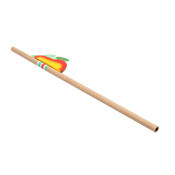 Garcia De Pou PAJITAS "FRUTAS" Ø0 60x23 CM NATURAL KRAFT (100 UNID.)