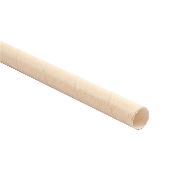 Garcia De Pou PAJITAS RECTAS CÓCTEL 'PAPER' Ø0 80x14 CM NATURAL KRAFT (3000 UNID.)