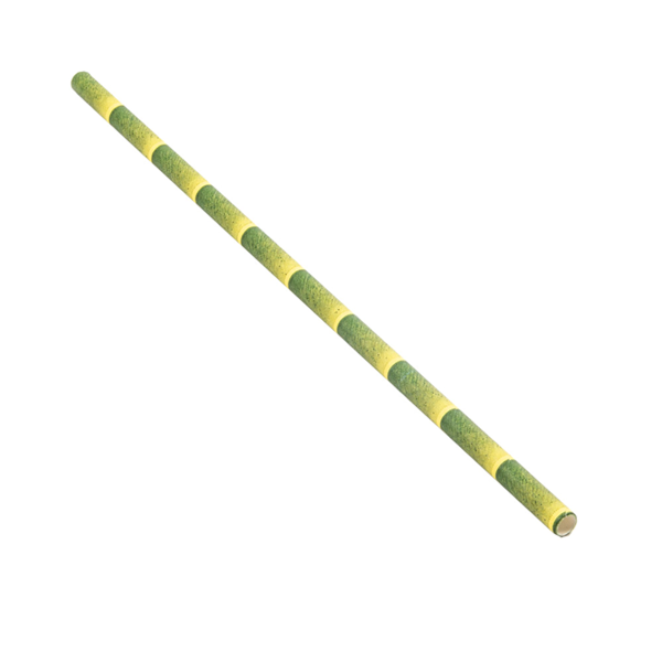 Garcia De Pou PAJITAS RECTAS ESTAMPADO BAMBÚ 'PAPER' Ø0 60x21 CM PAPEL (3000 UNID.)