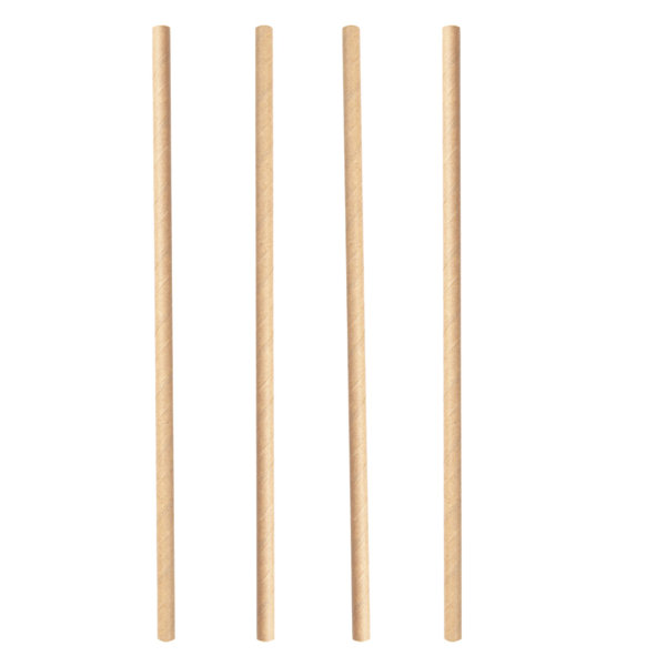 Garcia de pou PAJITAS RECTAS 'PAPER' Ø0 60x20 CM NATURAL KRAFT (3000 UNID.)