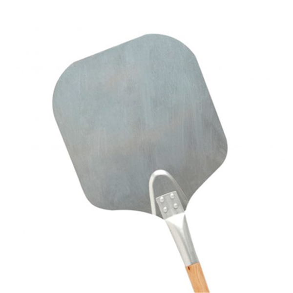 Garcia de pou PALA DE PIZZA CANTOS AFILADOS 30x35 6x132 CM PLATEADO ALUMINIO (1 UNID.)