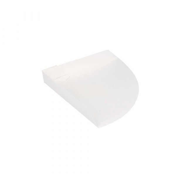 Garcia de pou PALAS CRÊPES 'THEPACK' 230 G/M2 17x17x2 5 CM BLANCO CARTÓN ONDULADO NANO-MICRO (800 UNID.)