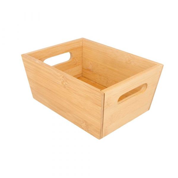 Garcia de pou PANERA 20x15x9 CM NATURAL BAMBÚ (1 UNID.)