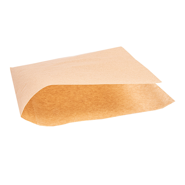 Garcia De Pou PAPEL ANTIGRASAS ABIERTO 2 LADOS FAST FOOD 34 G/M2 16x16 5 CM NATURAL PERG. ANTIGRASAS (500 UNID.)