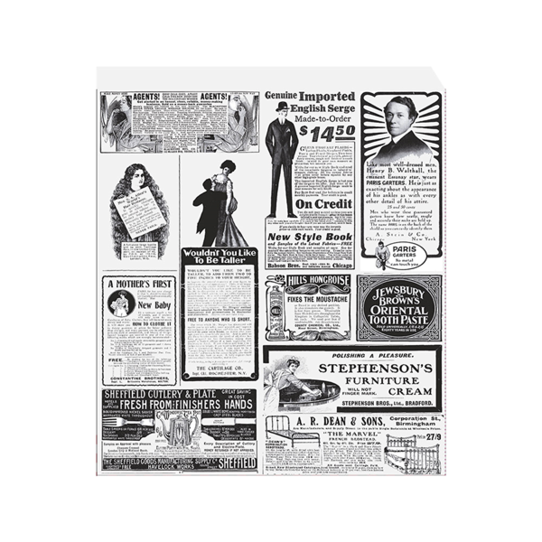 Garcia de pou PAPEL ANTIGRASAS ABIERTO 2 LADOS FAST FOOD 'TIMES' 35 G/M2 23x25 5 CM BLANCO PERG. ANTIGRASAS (500 UNID.)