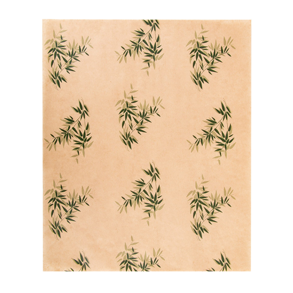 Garcia de pou PAPEL ANTIGRASAS FAST FOOD 'FEEL GREEN' 32 G/M2 28x34 CM NATURAL PERG. ANTIGRASAS (1000 UNID.)