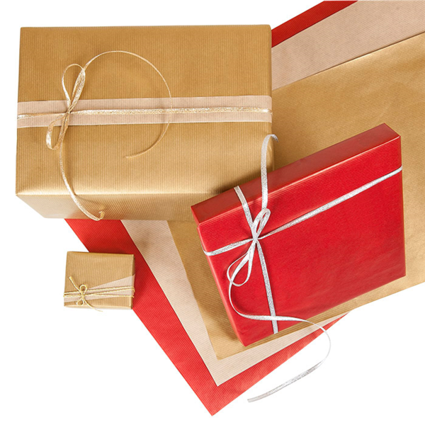 Garcia De Pou PAPEL ENVOLTORIO UNICOLOR 60 G/M2 0 70x100 M ROJO KRAFT VERJURADO (1 UNID.)