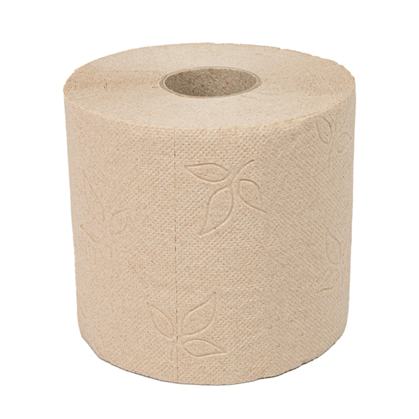 Garcia De Pou PAPEL HIGIÉNICO 2 CAPAS ENVASADO INDIVIDUALMENTE 'FEEL GREEN' 2x17 G/M2 9 CM (h) X 35 M NATURAL PAPEL RECICLADO (48 UNID.)