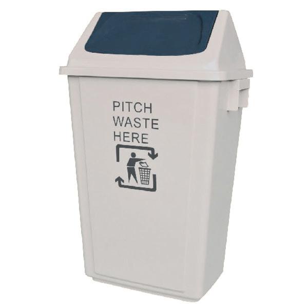 Garcia de pou PAPELERA BASCULANTE 46 5x33x74CM GRIS HDPE (1 UNID.)