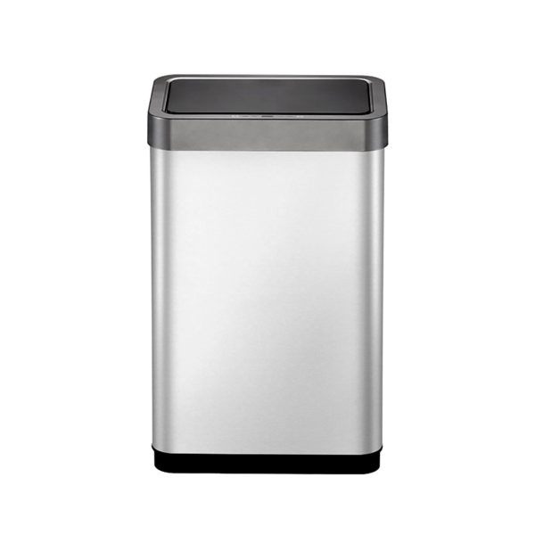 Garcia De Pou PAPELERA CON SENSOR DE MOVIMIENTO 47L 27 9x46 9x64 7 CM PLATEADO INOX (1 UNID.)