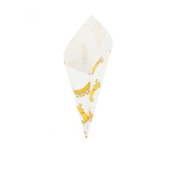 Garcia de pou PAPELINA PUNTA 'CHIPS' 40 G 70 G/M2 16x11 5 CM BLANCO PERG. ANTIGRASAS (2000 UNID.)