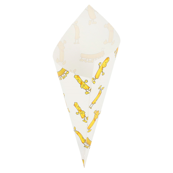 Garcia De Pou PAPELINA PUNTA 'CHIPS' 70 G 70 G/M2 20x14 CM BLANCO PERG. ANTIGRASAS (2000 UNID.)