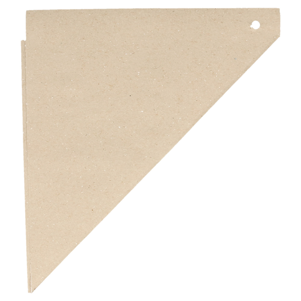 Garcia De Pou PAPELINAS PUNTA - BICLASES 100 G 150 G/M2 24x17 CM BLANCO/CRUDO PAPEL BICLASE (2000 UNID.)