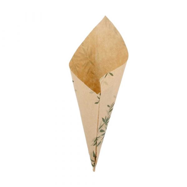 Garcia de pou PAPELINAS PUNTA 'FEEL GREEN' 40 G 70 G/M2 16x11 5 CM NATURAL PERG. ANTIGRASAS (2000 UNID.)
