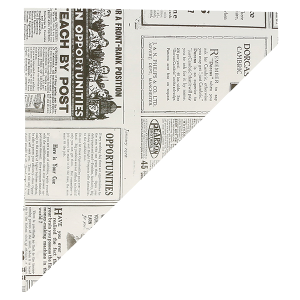 Garcia De Pou PAPELINAS PUNTA 'TIMES' 100 G 70 G/M2 24x17 CM BLANCO PERG. ANTIGRASAS (2000 UNID.)