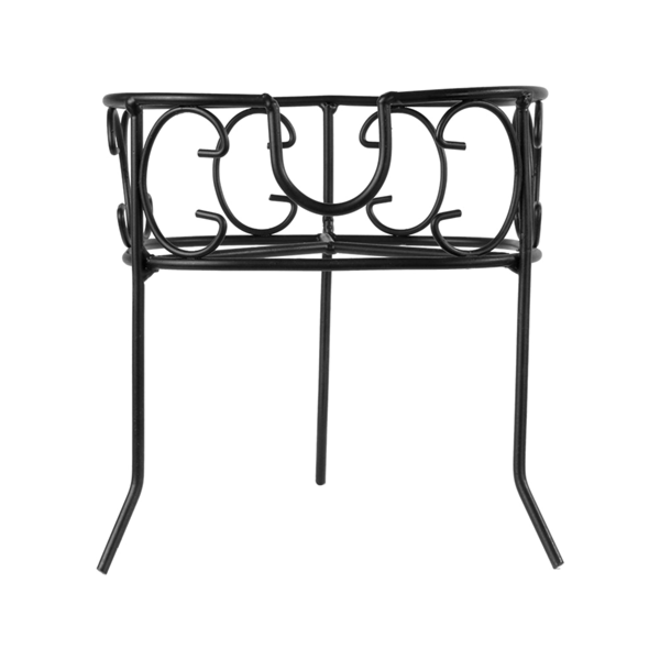 Garcia De Pou PEDESTAL PARA CÓDIGO 215.56 'WAKI GLASS' 16 5x16 5x16 4 CM NEGRO METAL (1 UNID.)