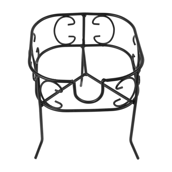 Garcia De Pou PEDESTAL PARA CÓDIGO 215.56 'WAKI GLASS' 16 5x16 5x16 4 CM NEGRO METAL (1 UNID.)