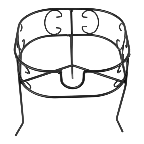 Garcia De Pou PEDESTAL PARA CÓDIGO 215.57 'WAKI GLASS' 21x21x19 CM NEGRO METAL (1 UNID.)