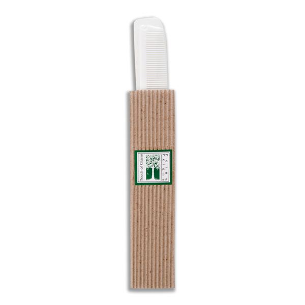 Garcia de pou PEINES ENVASE RECICLADO 13 3x2 7x0 3 CM BLANCO PS (100 UNID.)