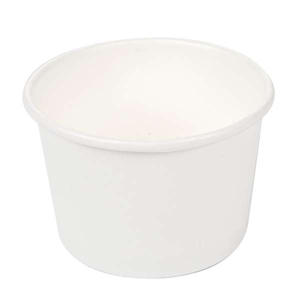 Garcia de pou PEQUEÑAS TARRINAS 70 ML (2 3 oz) 210 + 18 PE G/M2 Ø6 15/5x4 CM BLANCO CARTONCILLO (1000 UNID.)