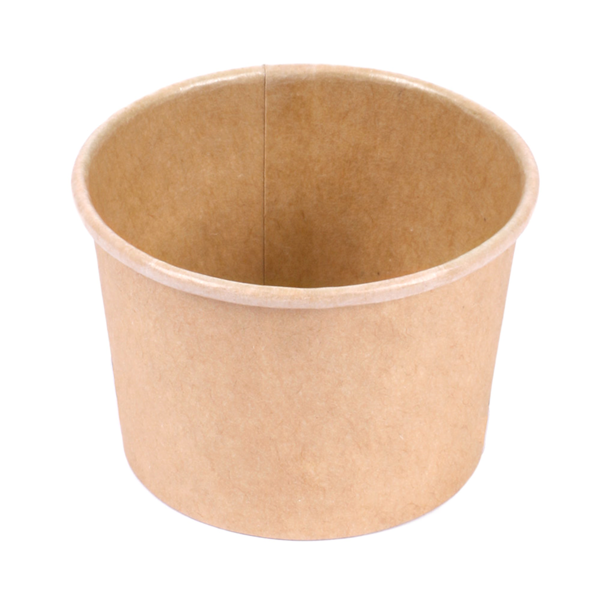 Garcia de pou PEQUEÑAS TARRINAS 70 ML (2 3 oz) 210 + 18 PE G/M2 Ø6 15/5x4 CM MARRÓN CARTONCILLO (1000 UNID.)