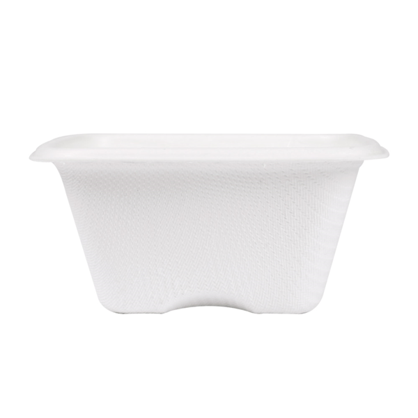 Garcia De Pou PEQUEÑAS TARRINAS 'BIONIC' 100 ML 7 7x7 7x3 7 CM BLANCO BAGAZO (600 UNID.)