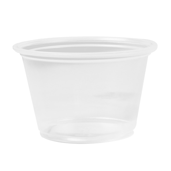 Garcia De Pou PEQUEÑAS TARRINAS MICROONDABLES 120 ML Ø7 4x4 6 CM TRANSPARENTE PP (2500 UNID.)