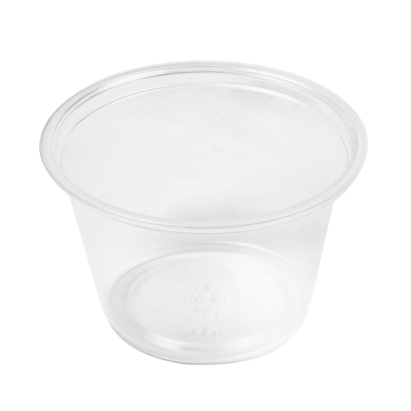 Garcia de pou PEQUEÑAS TARRINAS MICROONDABLES 120 ML Ø7 4x4 6 CM TRANSPARENTE PP (2500 UNID.)