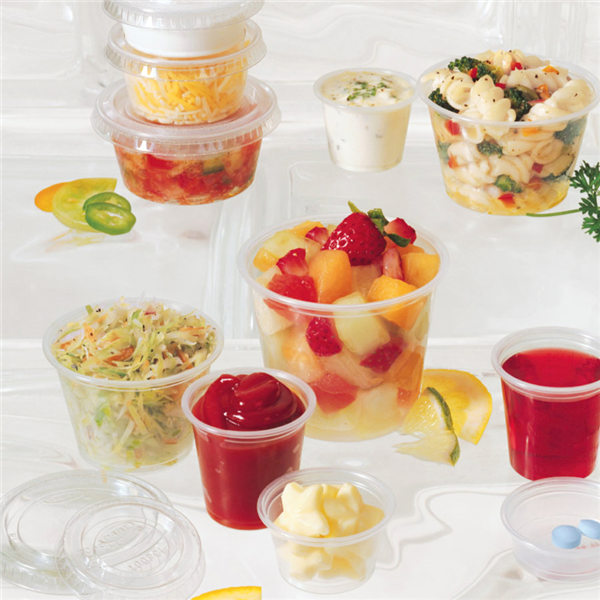 Garcia De Pou PEQUEÑAS TARRINAS MICROONDABLES 165 ML Ø7 4x6 CM TRANSPARENTE PP (2500 UNID.)