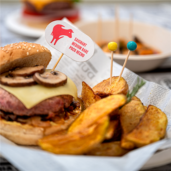 Garcia De Pou PICKS BOLA COLORES 6 5 (h) CM SURTIDO BAMBÚ (144 UNID.)