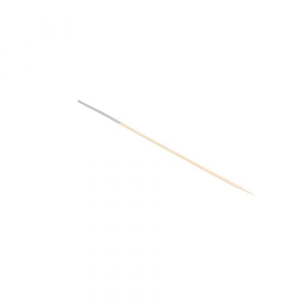 Garcia de pou PICKS LARGOS Ø 0 25x23 CM PLATEADO BAMBÚ (100 UNID.)