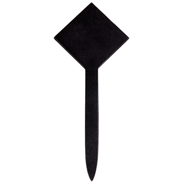 Garcia de pou PICKS PIZARRA ROMBO 9 7x9x23 (h) CM NEGRO MADERA (3 UNID.)