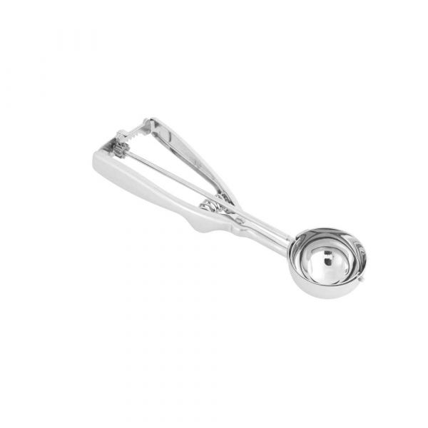 Garcia de pou PINZA 24 BOLAS x LITRO DE HELADO 44 ML 5x21 5 CM PLATEADO INOX (1 UNID.)