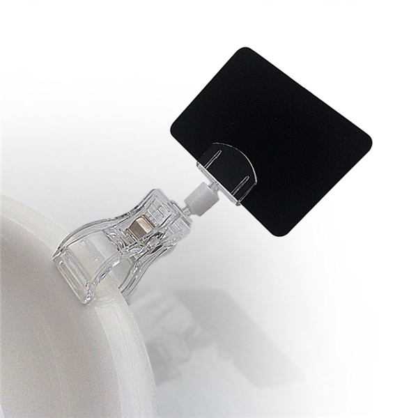 Garcia De Pou PINZAS ARTICULADAS 2 5x2 7x9 4 CM TRANSPARENTE PS (10 UNID.)