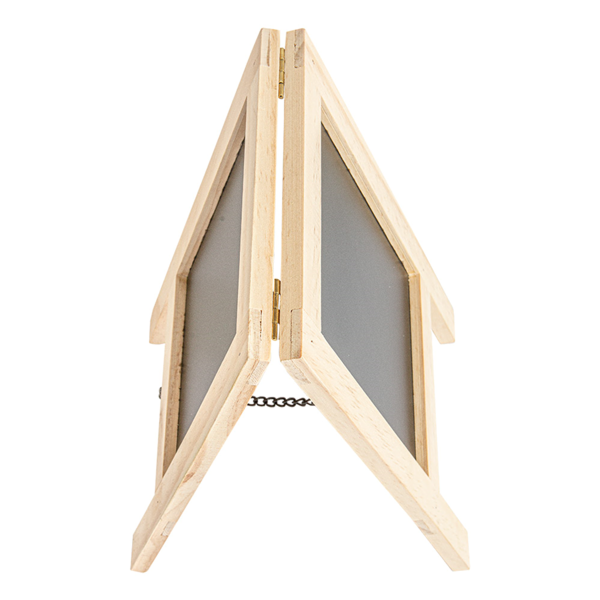 Garcia De Pou PIZARRA DOBLE CARA 25x15x2 CM NATURAL MADERA (1 UNID.)