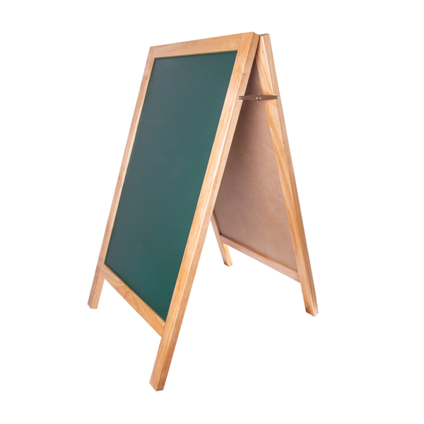 Garcia de pou PIZARRA EN ÁNGULO 2 CARAS 65x80x115 CM VERDE MADERA (1 UNID.)