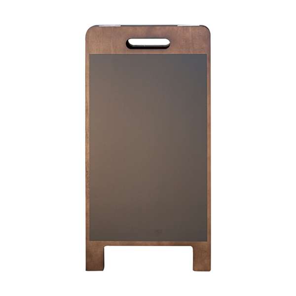 Garcia De Pou PIZARRA EN ÁNGULO 2 CARAS MAGNETICAS 38x45x78 CM NEGRO MADERA (1 UNID.)