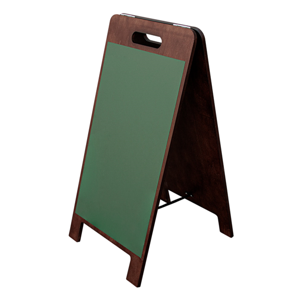 Garcia de pou PIZARRA EN ÁNGULO 2 CARAS MAGNETICAS 38x45x78 CM VERDE MADERA (1 UNID.)