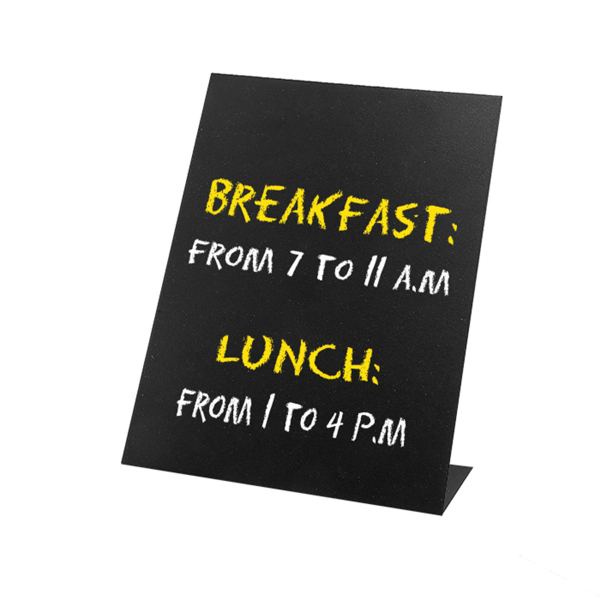 Garcia de pou PIZARRAS DE SOBREMESA 10 5x15 CM NEGRO HIERRO (6 UNID.)