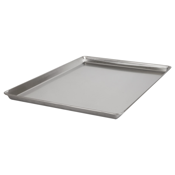 Garcia de pou PLACA PASTELERA 60x40x2 5 CM PLATEADO INOX (1 UNID.)