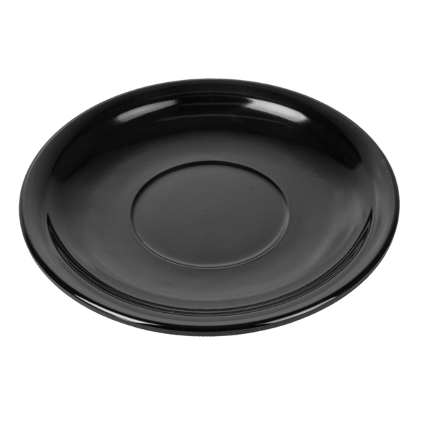 Garcia De Pou PLATILLOS CAFÉ 'ASAMI WARE' Ø 13 8 CM NEGRO MELAMINA (12 UNID.)