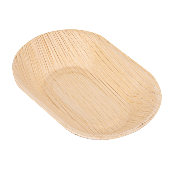 Garcia de pou PLATOS 'ARECA' 11x7x2 5 CM NATURAL ARECA (200 UNID.)