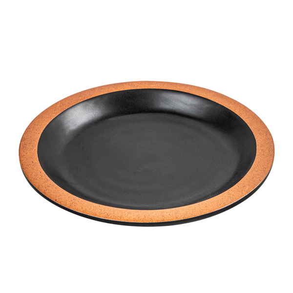 Garcia De Pou PLATOS 'ASAMI WARE' 180 ML Ø16x2 CM NEGRO MELAMINA (12 UNID.)