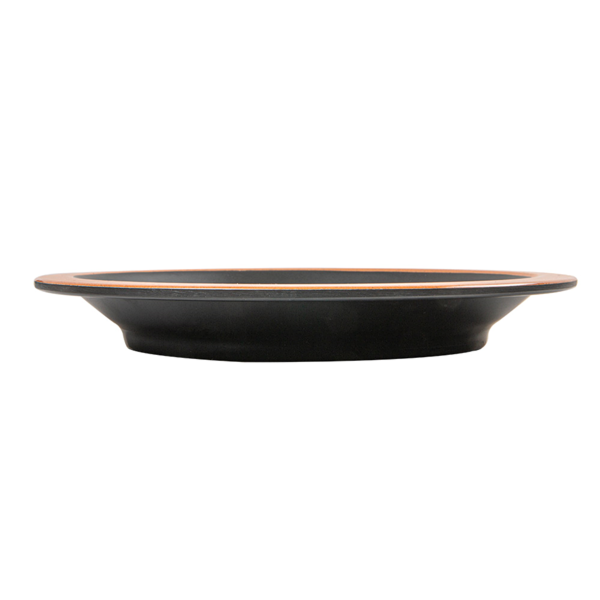 Garcia De Pou PLATOS 'ASAMI WARE' 550 ML Ø22 9x3 CM NEGRO MELAMINA (12 UNID.)
