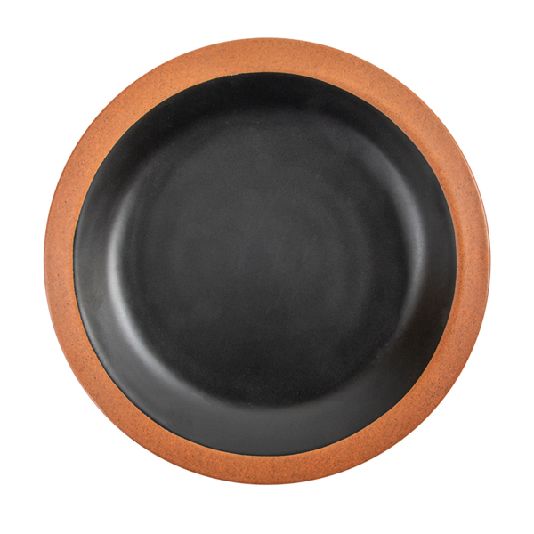 Garcia de pou PLATOS 'ASAMI WARE' 550 ML Ø22 9x3 CM NEGRO MELAMINA (12 UNID.)