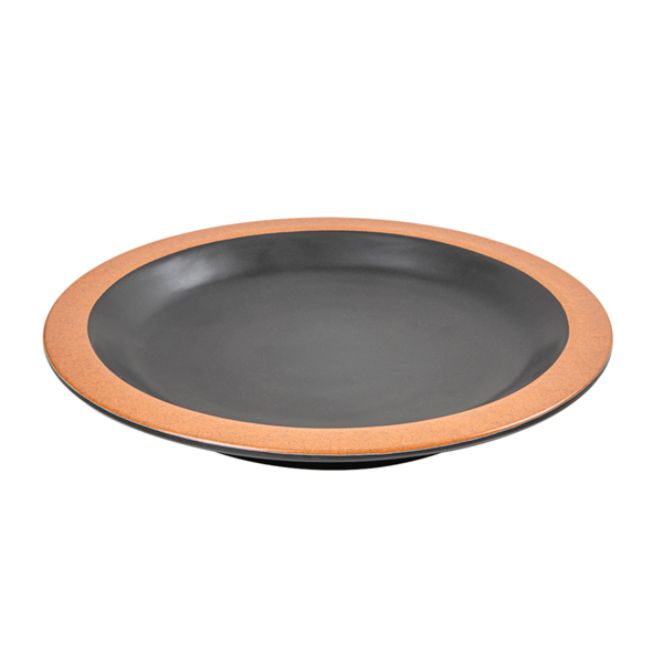 Garcia De Pou PLATOS 'ASAMI WARE' 650 ML Ø25 4x3 4 CM NEGRO MELAMINA (12 UNID.)