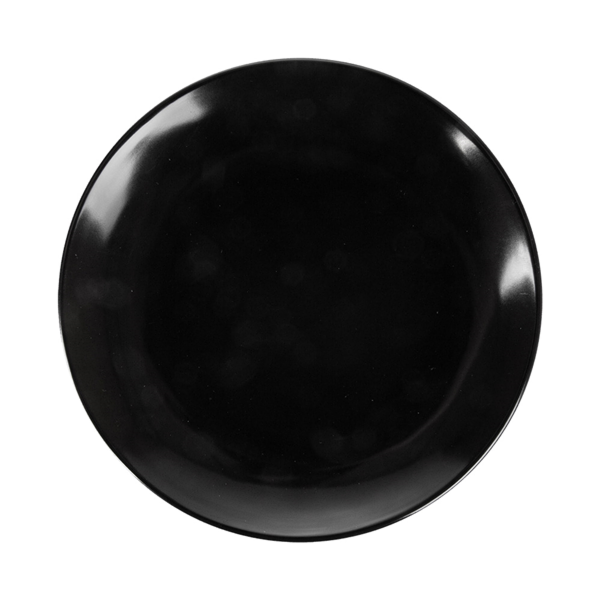 Garcia de pou PLATOS 'ASAMI WARE' Ø 15 3 CM NEGRO MELAMINA (12 UNID.)