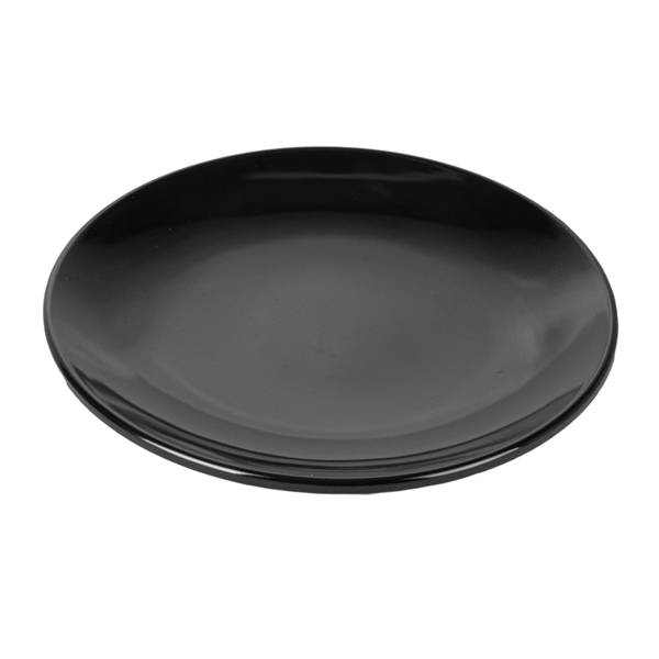Garcia De Pou PLATOS 'ASAMI WARE' Ø 23 CM NEGRO MELAMINA (12 UNID.)