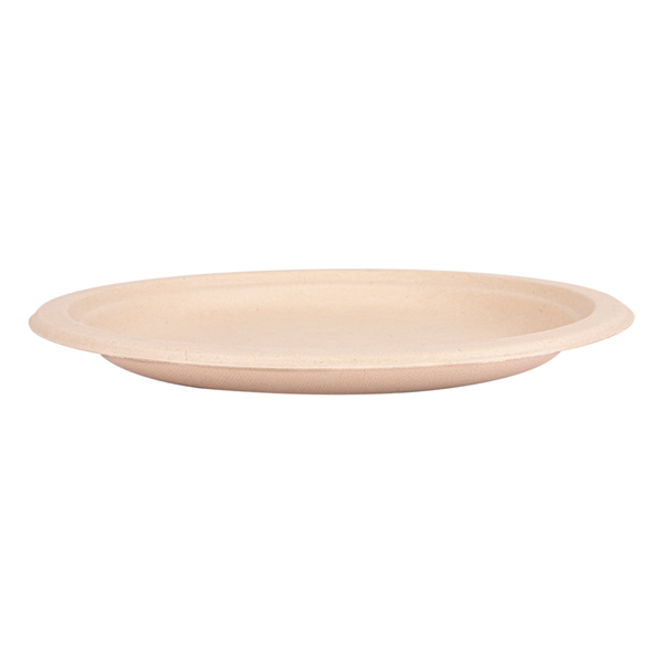 Garcia De Pou PLATOS 'BIONIC' Ø 23x2 CM NATURAL BAGAZO (1000 UNID.)